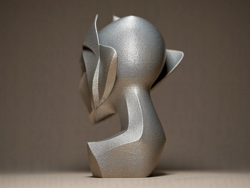 Futuristic Woman Sculpture by 29Flo - Border3d