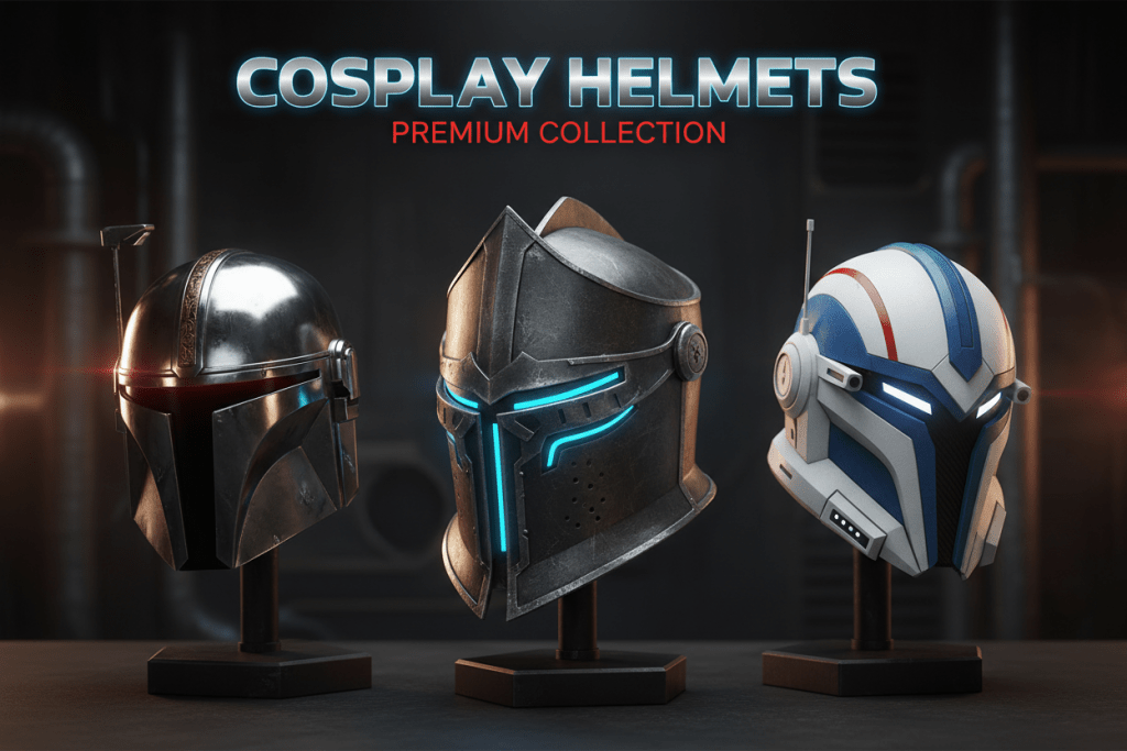 Cosplay Helmets - Border3d