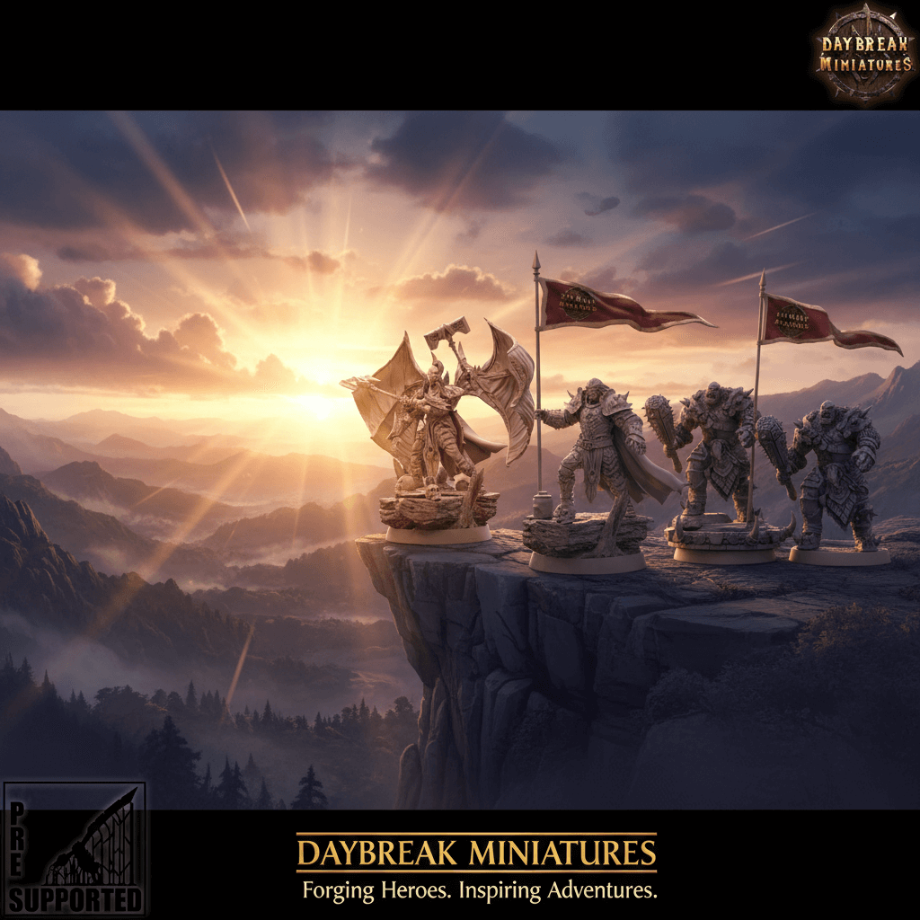 DayBreak Miniatures 3D Models Border3d LLC - Border3d 