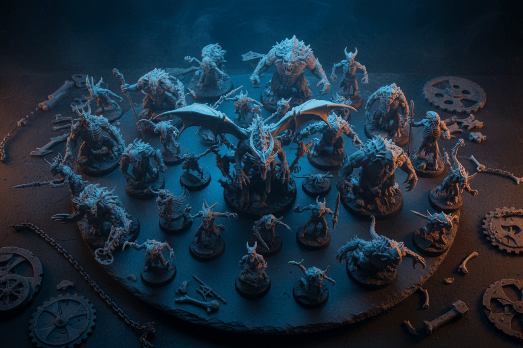 Monster & Creature Minis - Border3d