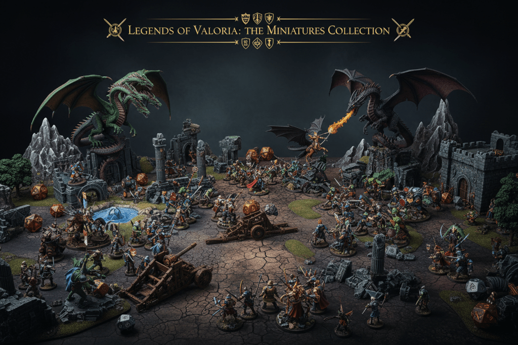 Tabletop Miniatures - Border3d