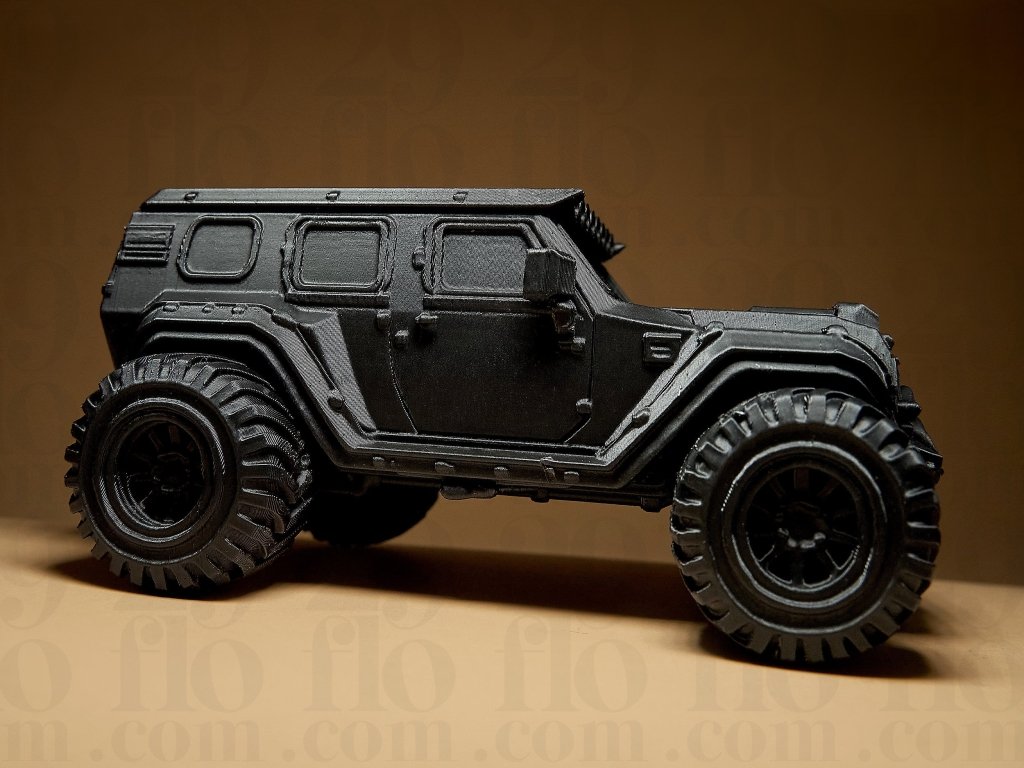 4x4 Off Road Car Model by 29Flo - Border3d