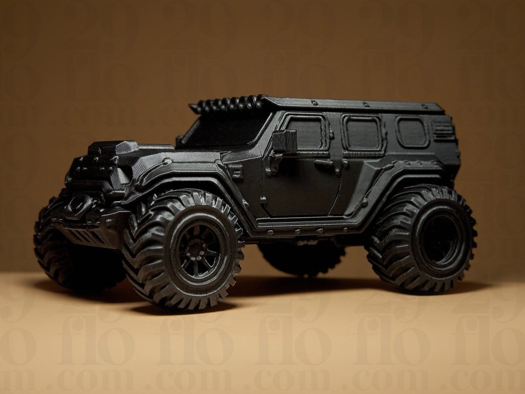 4x4 Off Road Car Model by 29Flo - Border3d