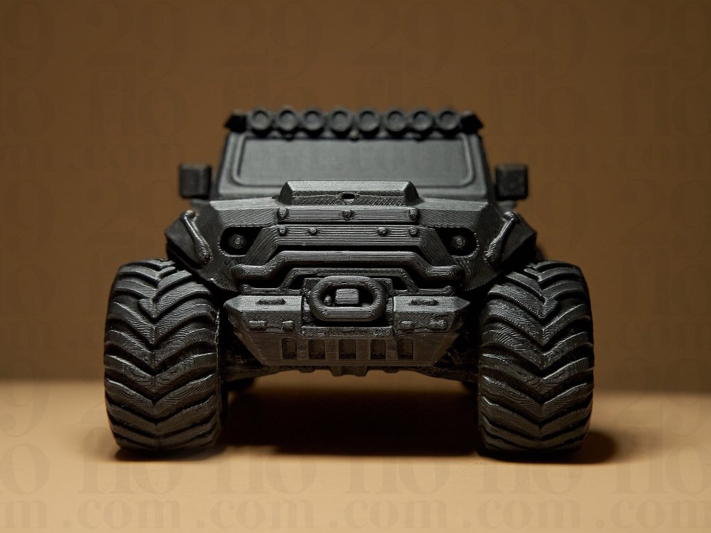 4x4 Off Road Car Model by 29Flo - Border3d