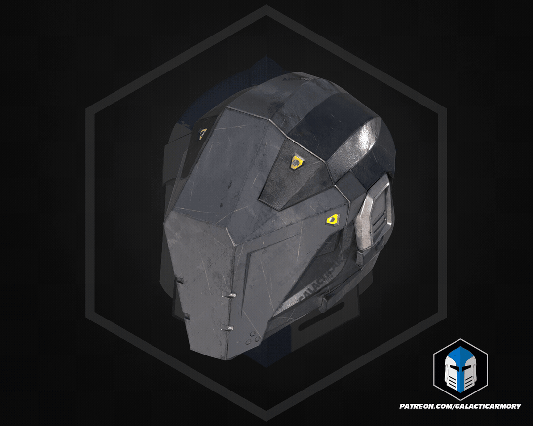 Galactic Armory Cosplay Helmet #1 - Raw Kit