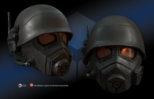 Cosplay Helmet Prop Mystery Makers #1 - Border3d