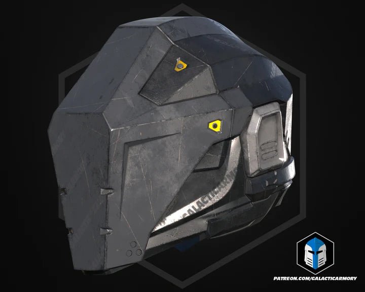 Galactic Armory Cosplay Helmet 1 - Raw Kit - Border3d