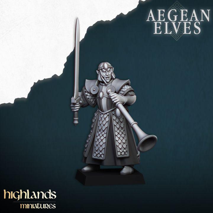 Swords of Messara 3D Miniature | Highlands Miniatures | 32mm Resin DnD Fantasy Wargaming RPG
