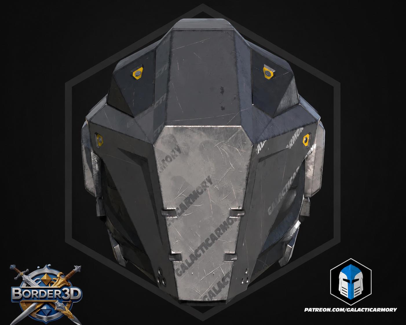 3D Printed Sci-Fi Cosplay Armor Set| Full Body Tactical Suit, Helmet Boots PLA Raw