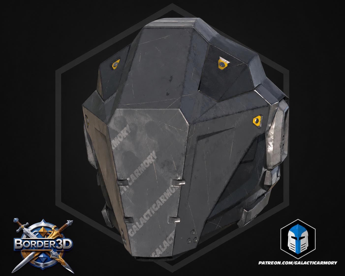 3D Printed Sci-Fi Cosplay Armor Set| Full Body Tactical Suit, Helmet Boots PLA Raw
