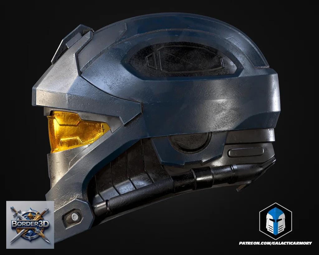 3D Printed Recon Cosplay Armor Set | Full Body Wearable Tactical Suit