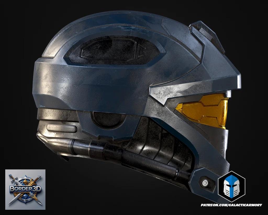 3D Printed Recon Cosplay Armor Set | Full Body Wearable Tactical Suit