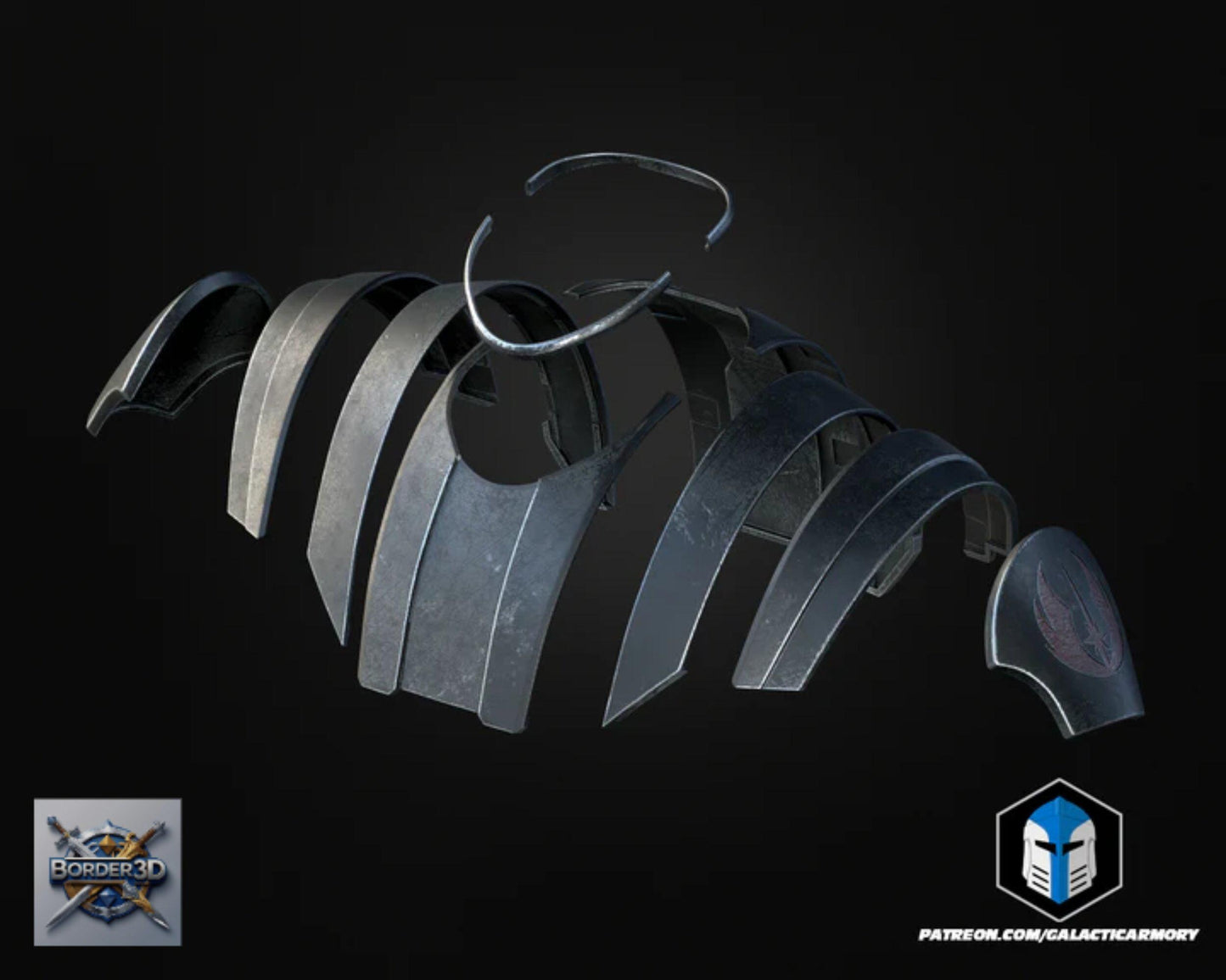 Battle General Cosplay Armor Set | 3D Printed PLA+ Torso Kit