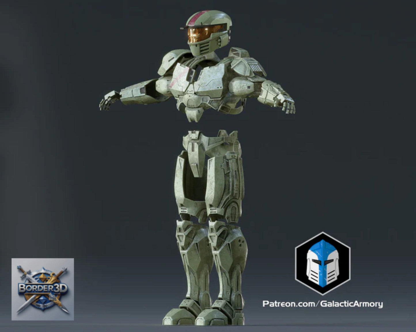 Wearable 3D Printed Orbital Drop Trooper Armor Set | PLA+ Cosplay Kit