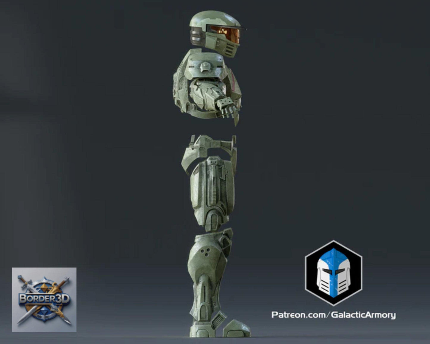 Wearable 3D Printed Orbital Drop Trooper Armor Set | PLA+ Cosplay Kit