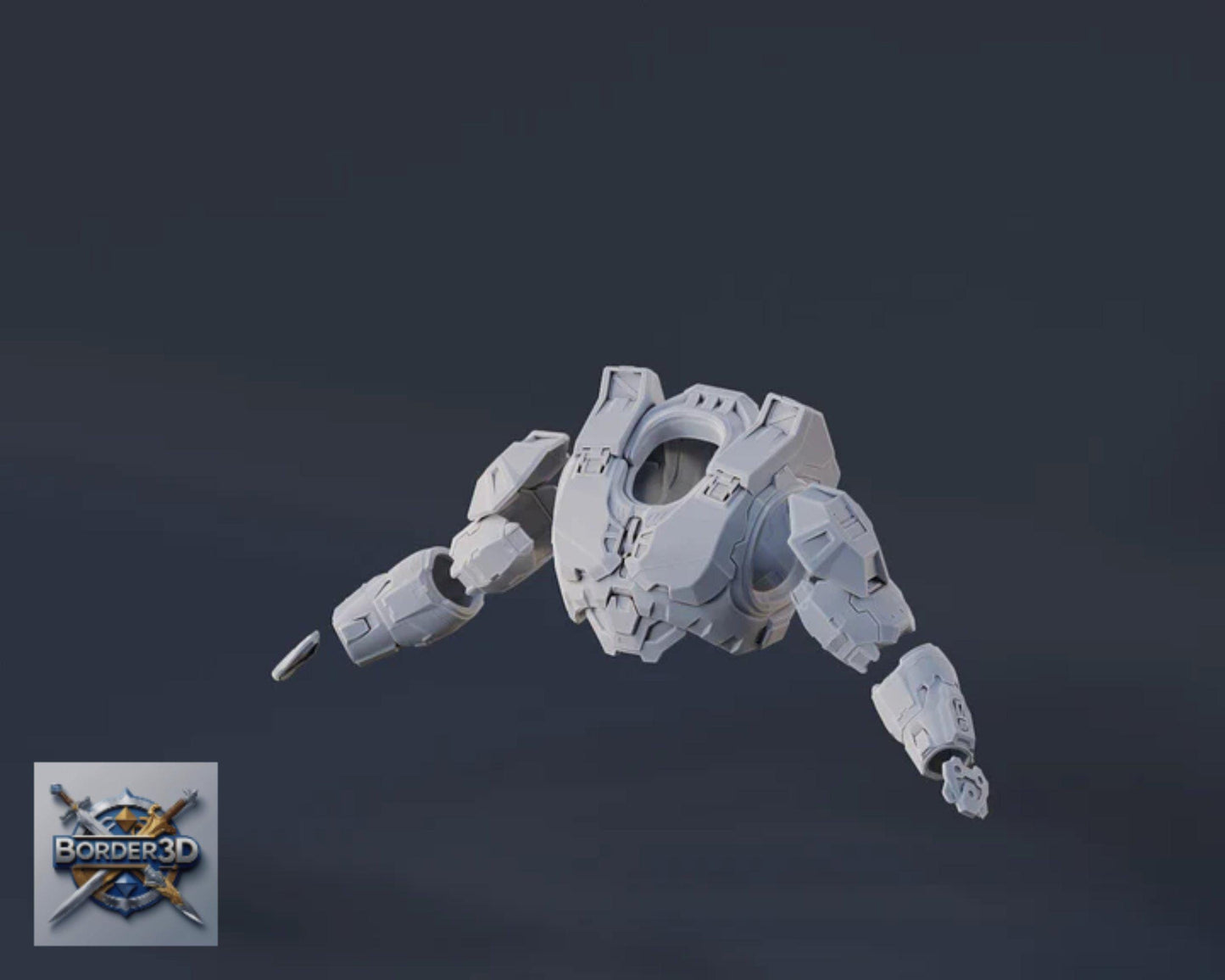 Super Soldier Armor Set | 3D Printed Wearable PLA Raw Cosplay (Galactic Armory)