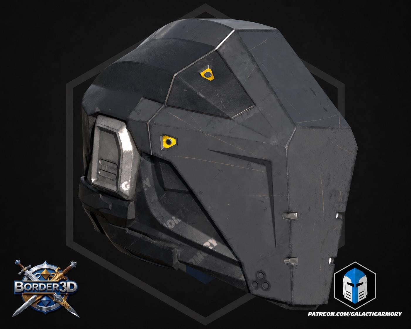 3D Printed Sci-Fi Cosplay Armor Set| Full Body Tactical Suit, Helmet Boots PLA Raw