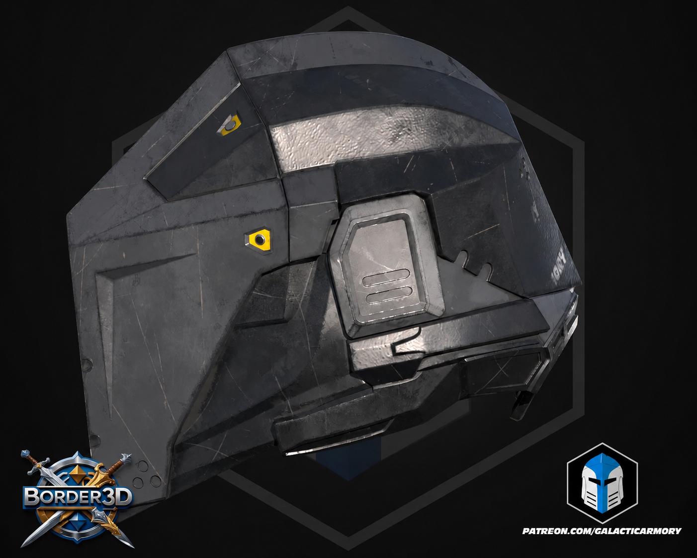 3D Printed Sci-Fi Cosplay Armor Set| Full Body Tactical Suit, Helmet Boots PLA Raw