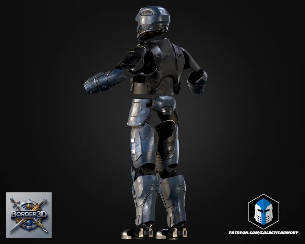 3D Printed Recon Cosplay Armor Set | Full Body Wearable Tactical Suit