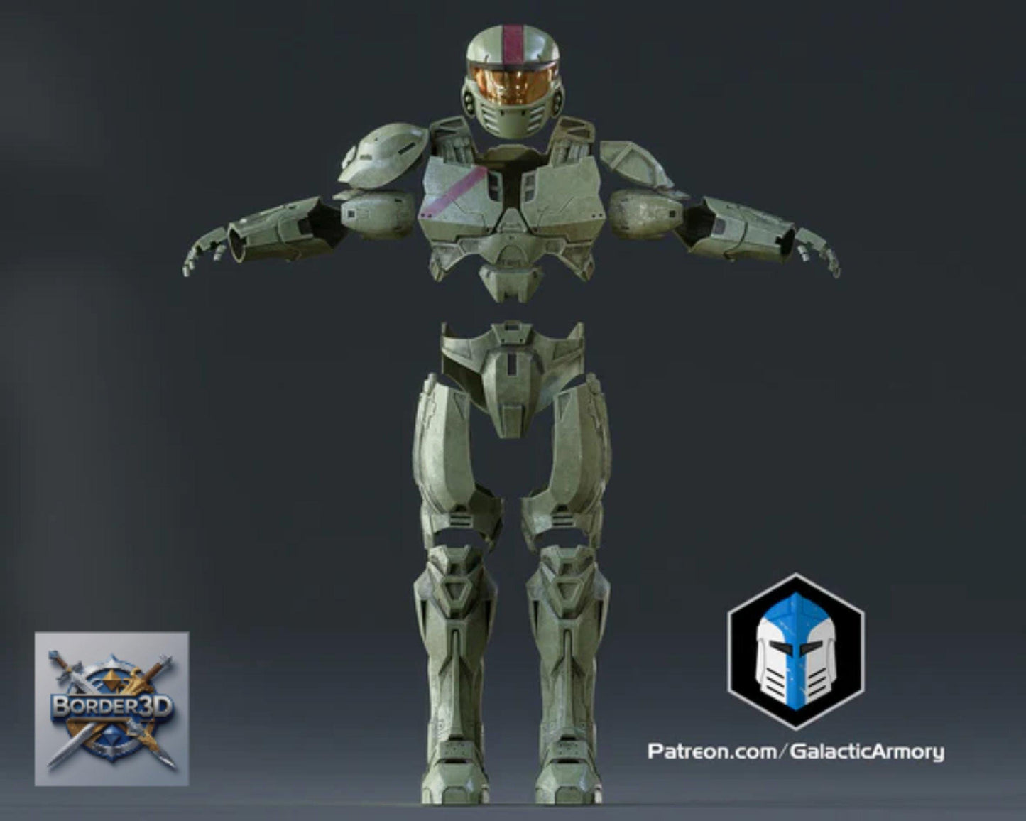 Wearable 3D Printed Orbital Drop Trooper Armor Set | PLA+ Cosplay Kit