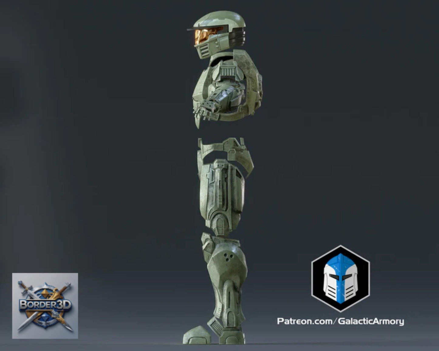 Wearable 3D Printed Orbital Drop Trooper Armor Set | PLA+ Cosplay Kit