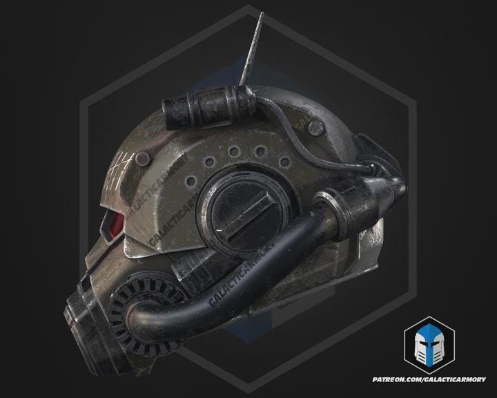 Wasteland Power Armor Set | Post-Apocalyptic Cosplay 3D Printed PLA+