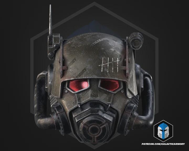 Wasteland Power Armor Set | Post-Apocalyptic Cosplay 3D Printed PLA+