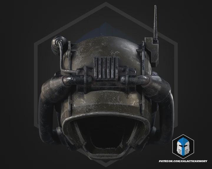 Wasteland Power Armor Set | Post-Apocalyptic Cosplay 3D Printed PLA+
