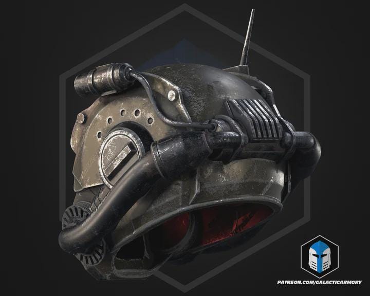 Wasteland Power Armor Set | Post-Apocalyptic Cosplay 3D Printed PLA+