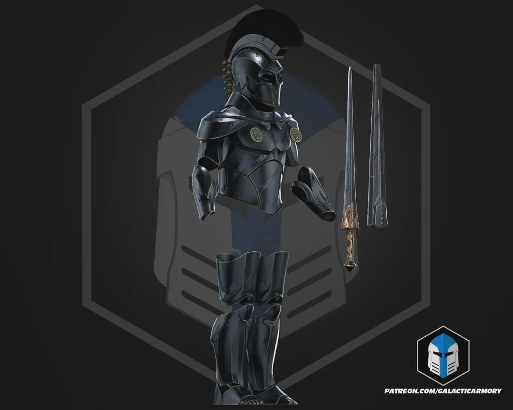 King Agamemnon Greek Warrior Armor Set | Wearable PLA Cosplay Costume Prop
