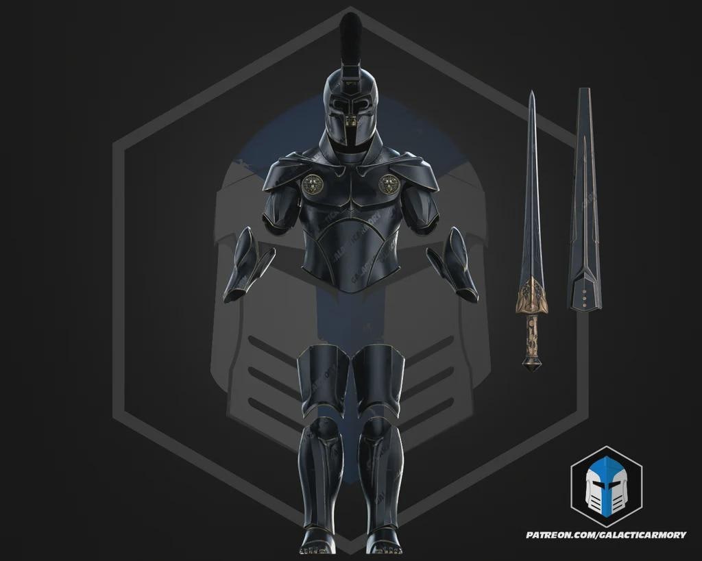 King Agamemnon Greek Warrior Armor Set | Wearable PLA Cosplay Costume Prop