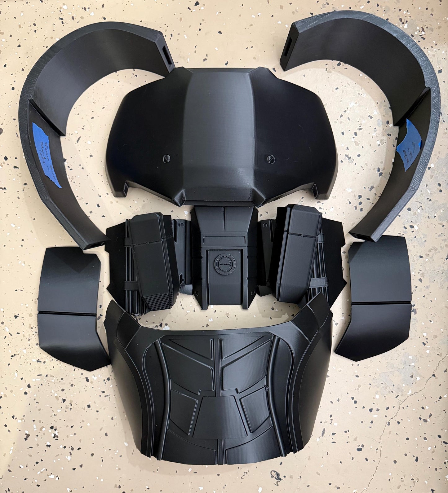 3D Printed Orbital Drop Trooper Armor Set | Wearable Cosplay Helmet, Body Armor PLA + Raw