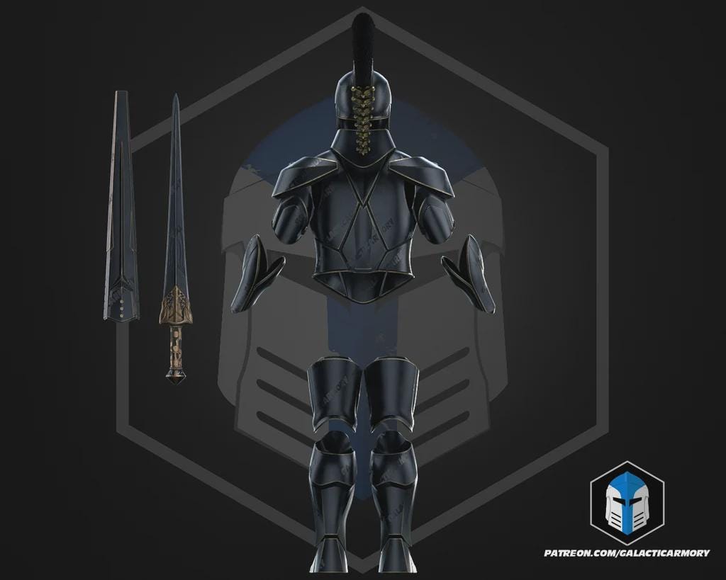 King Agamemnon Greek Warrior Armor Set | Wearable PLA Cosplay Costume Prop