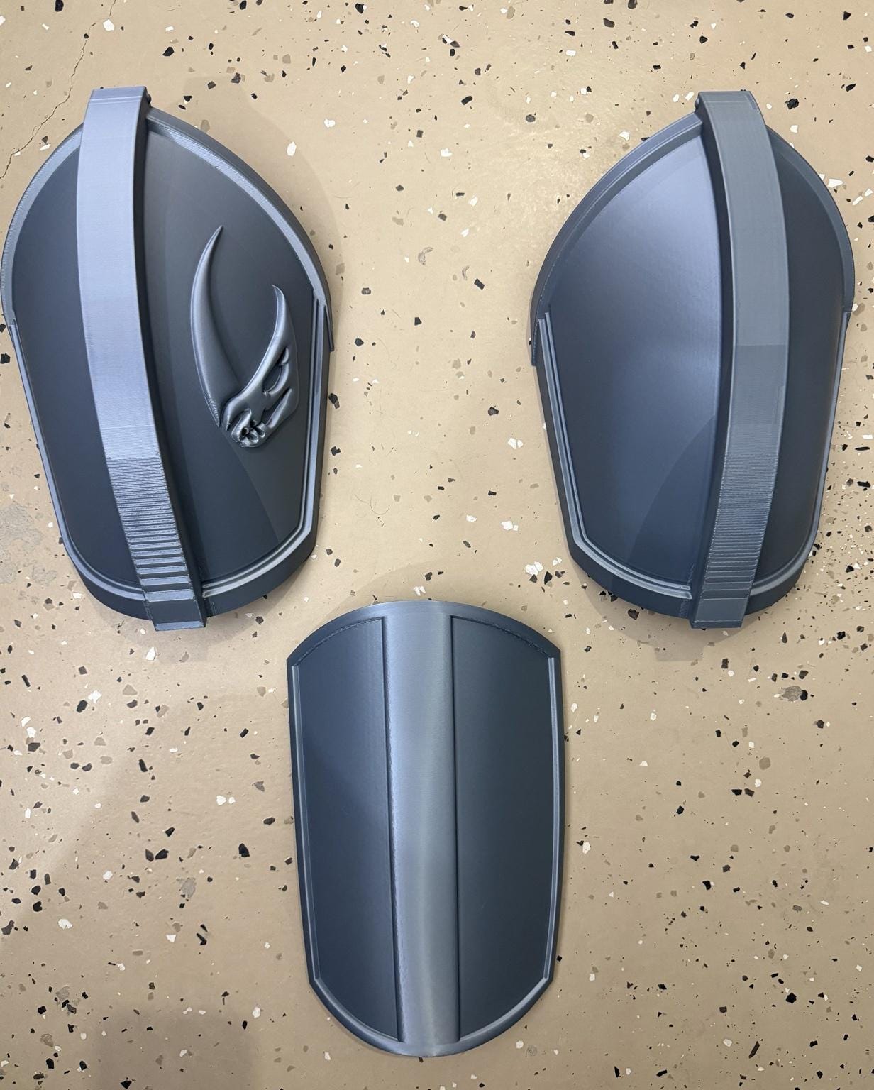 Wearable Bounty Hunter Armor Set | 3D Printed Cosplay Helmet, Body, Jetpack PLA+ Raw