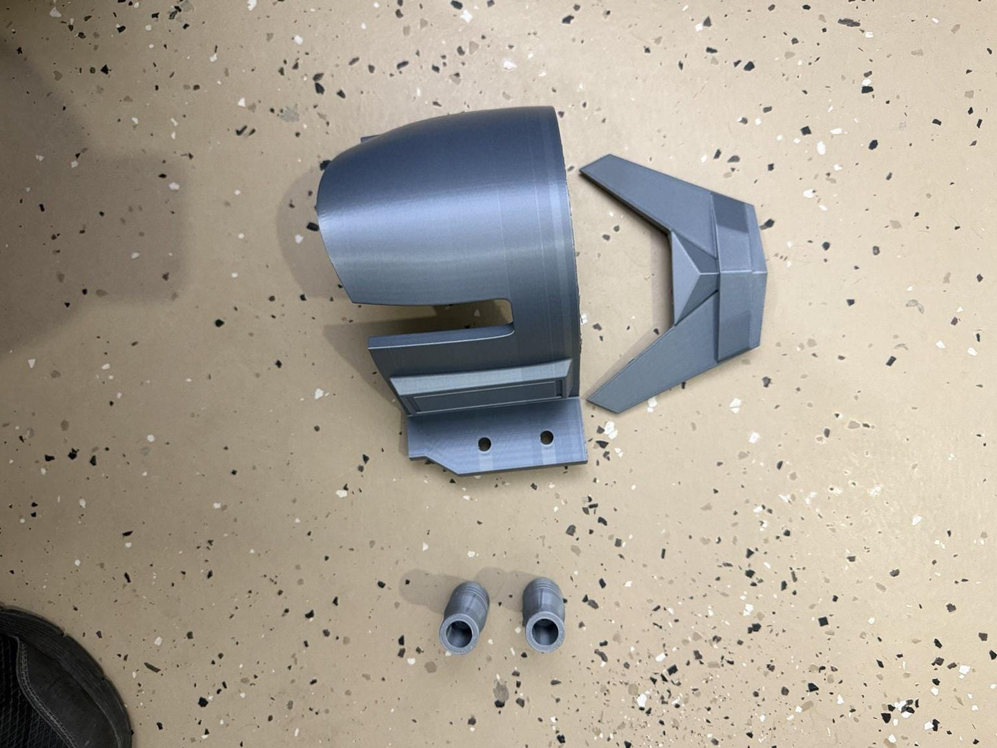 Wearable Bounty Hunter Armor Set | 3D Printed Cosplay Helmet, Body, Jetpack PLA+ Raw