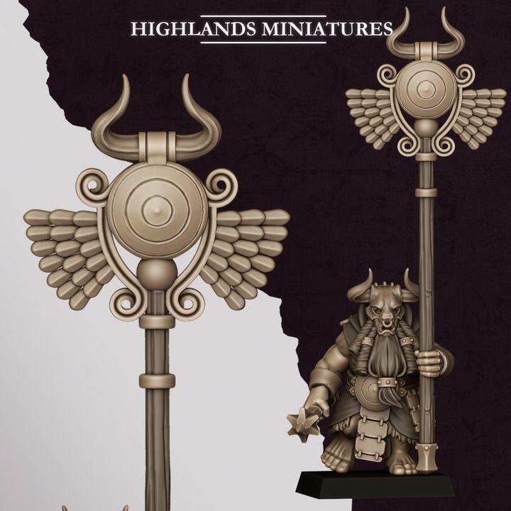 Marduk Cultists Miniatures | Cult of Marduk Fanatic Infantry Unit 28mm 32mm 3D Printed DnD RPG Wargaming | Highlands Miniatures - Border3d