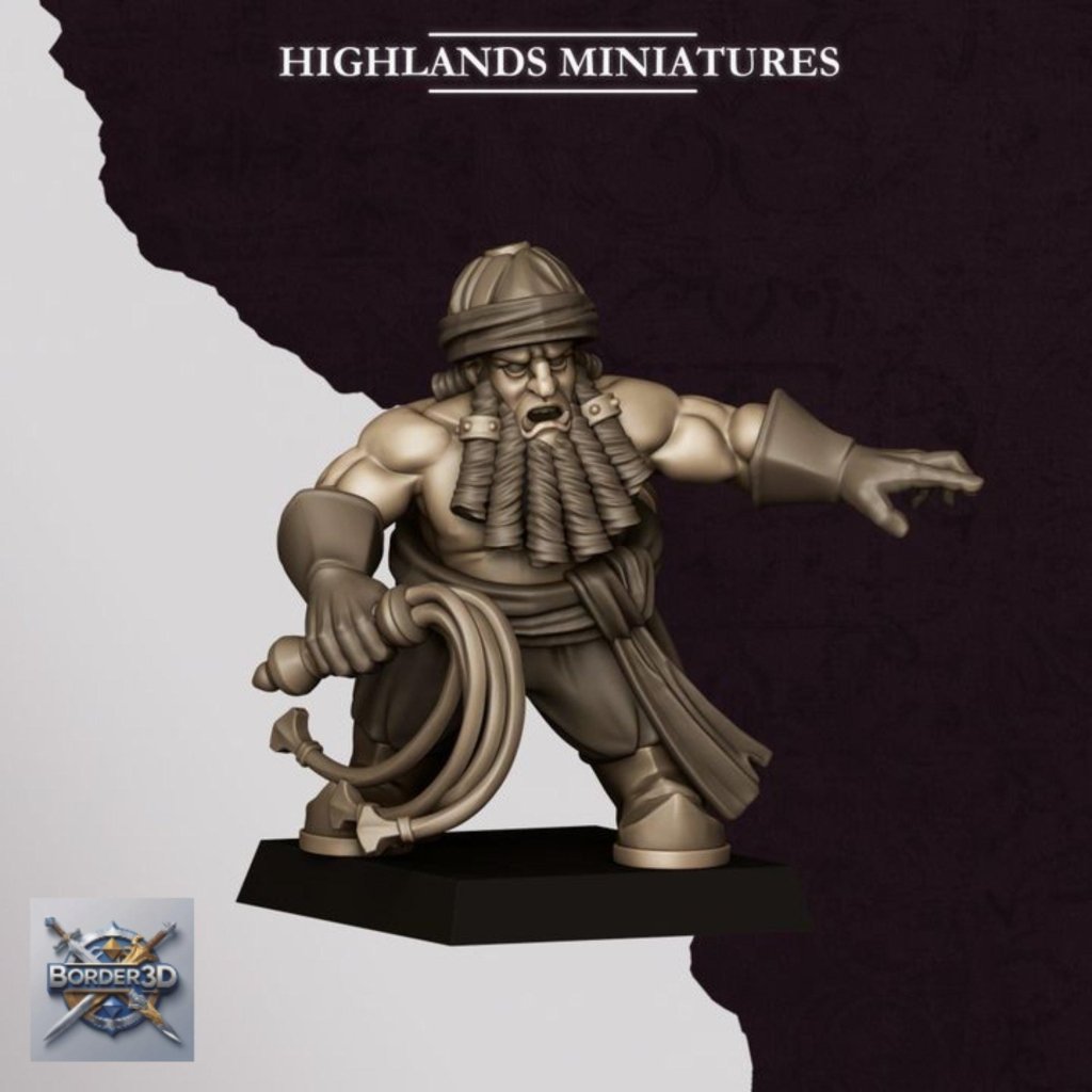 Sons of Marduk Mortar and Rocket War Machine | 32mm Resin | 3D Printed Unpainted Highlands - Border3d