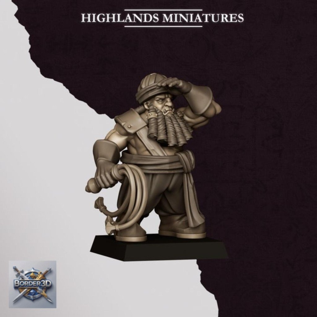 Sons of Marduk Mortar and Rocket War Machine | 32mm Resin | 3D Printed Unpainted Highlands - Border3d