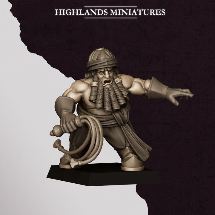 Sons of Marduk Mortar & Rocket Launcher Set | Chaos Dwarf Artillery War Machines 28mm 32mm 3D Printed DnD RPG | Highlands - Border3d