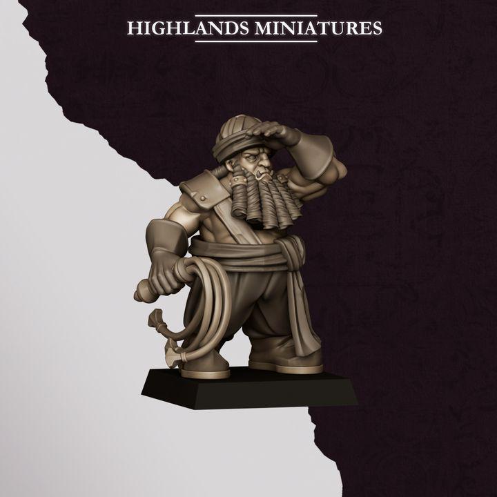 Sons of Marduk Mortar & Rocket Launcher Set | Chaos Dwarf Artillery War Machines 28mm 32mm 3D Printed DnD RPG | Highlands - Border3d