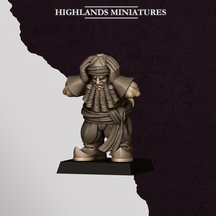 Sons of Marduk Mortar & Rocket Launcher Set | Chaos Dwarf Artillery War Machines 28mm 32mm 3D Printed DnD RPG | Highlands - Border3d