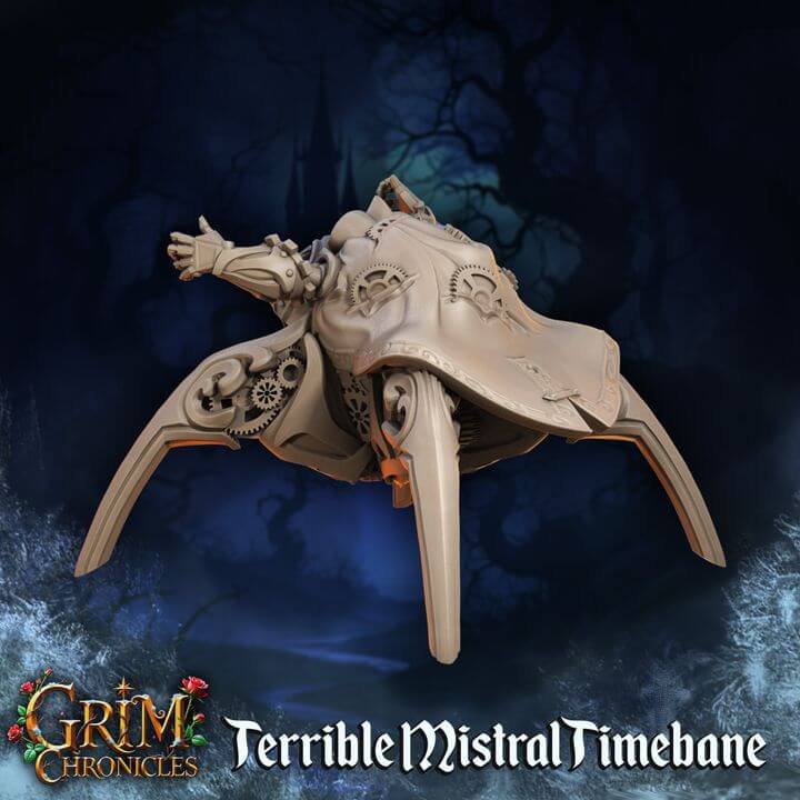 "Terrible Mistral Timebane Grim Chronicles detailed effects close-up Border3D LLC"