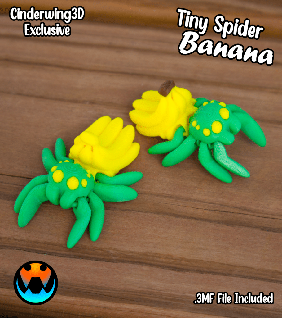 Tiny Spider: Fruit Pack - Border3d