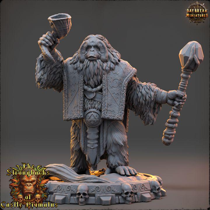 Urak Vaelor - The Strongbacks of Castle Primatus| Daybreak Miniatures - Border3d
