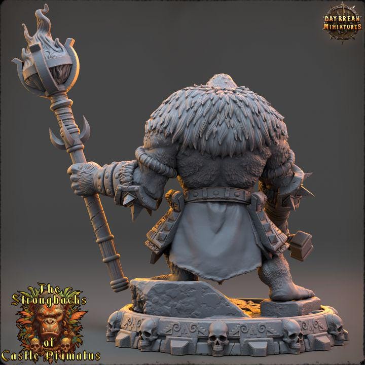 Varn Shadak - The Strongbacks of Castle Primatus| Daybreak Miniatures - Border3d