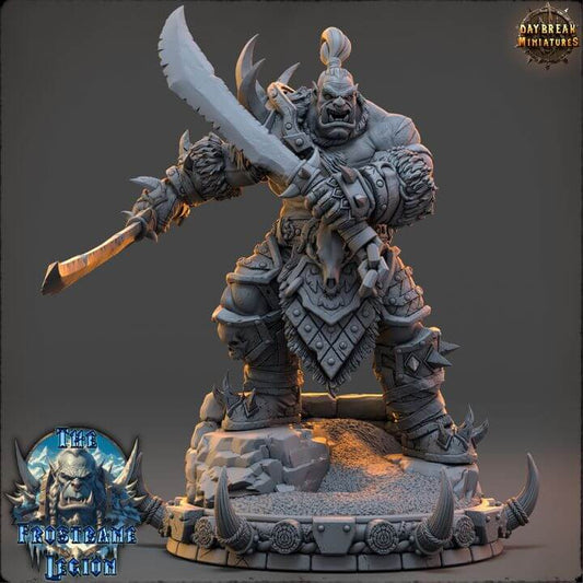 resin Daybreak Miniatures Zrathul The Stormbringer Frostbane Legion Dreamitbuildit3d Border3d LLC miniature by Daybreak Miniatures — handcrafted by Border3D LLC