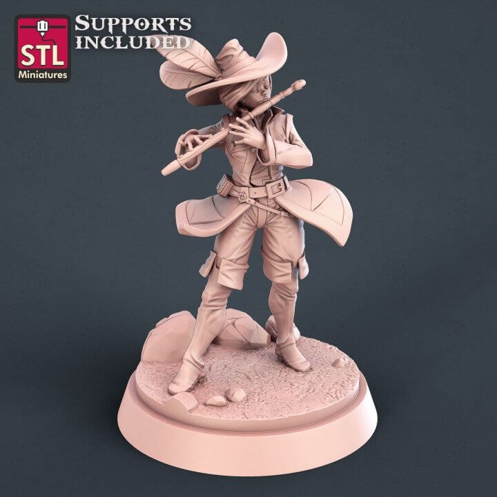 "Carnival Set By STL Miniatures carnival attractions side angle Border3D LLC"