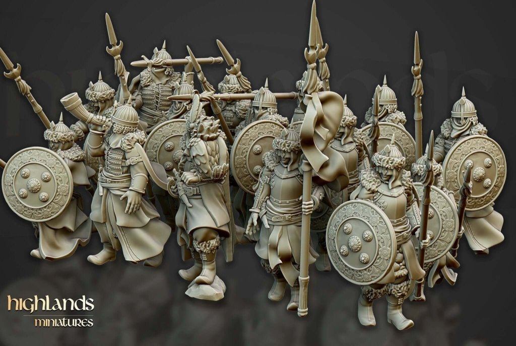 Highlands Miniatures Daughters Of Volhynia - Border3d