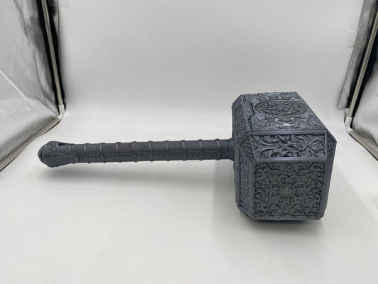 Deluxe Big Hammer with Stones Cosplay Commission Armor Prop - Border3d