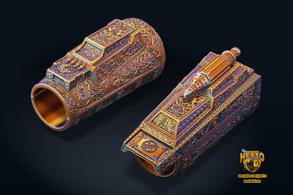 Deluxe Cosplay Gauntlets Cosplay Commission Armor Prop - Border3d